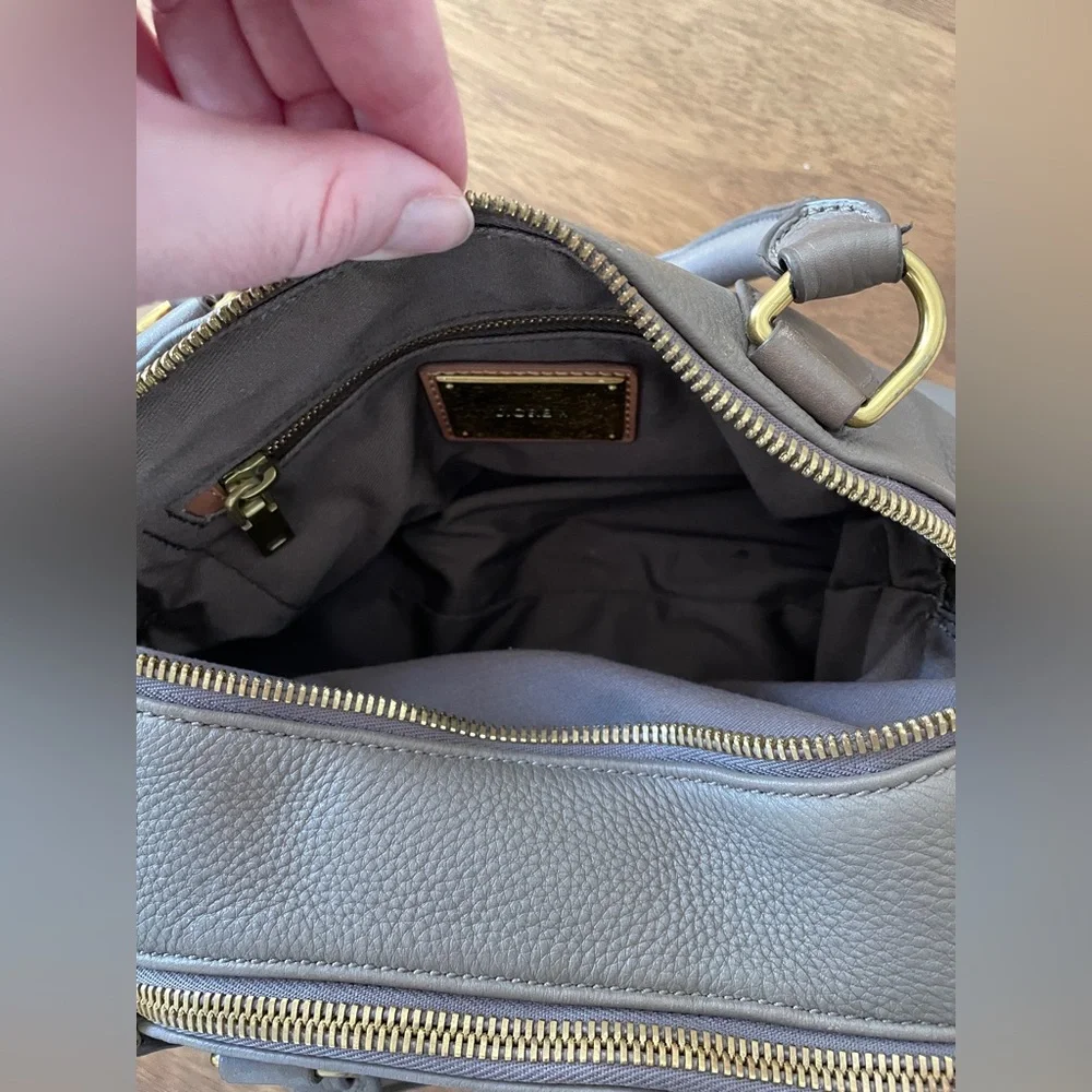 J.Crew Biennial Leather Satchel in Warm Ash - Picture 8 of 10